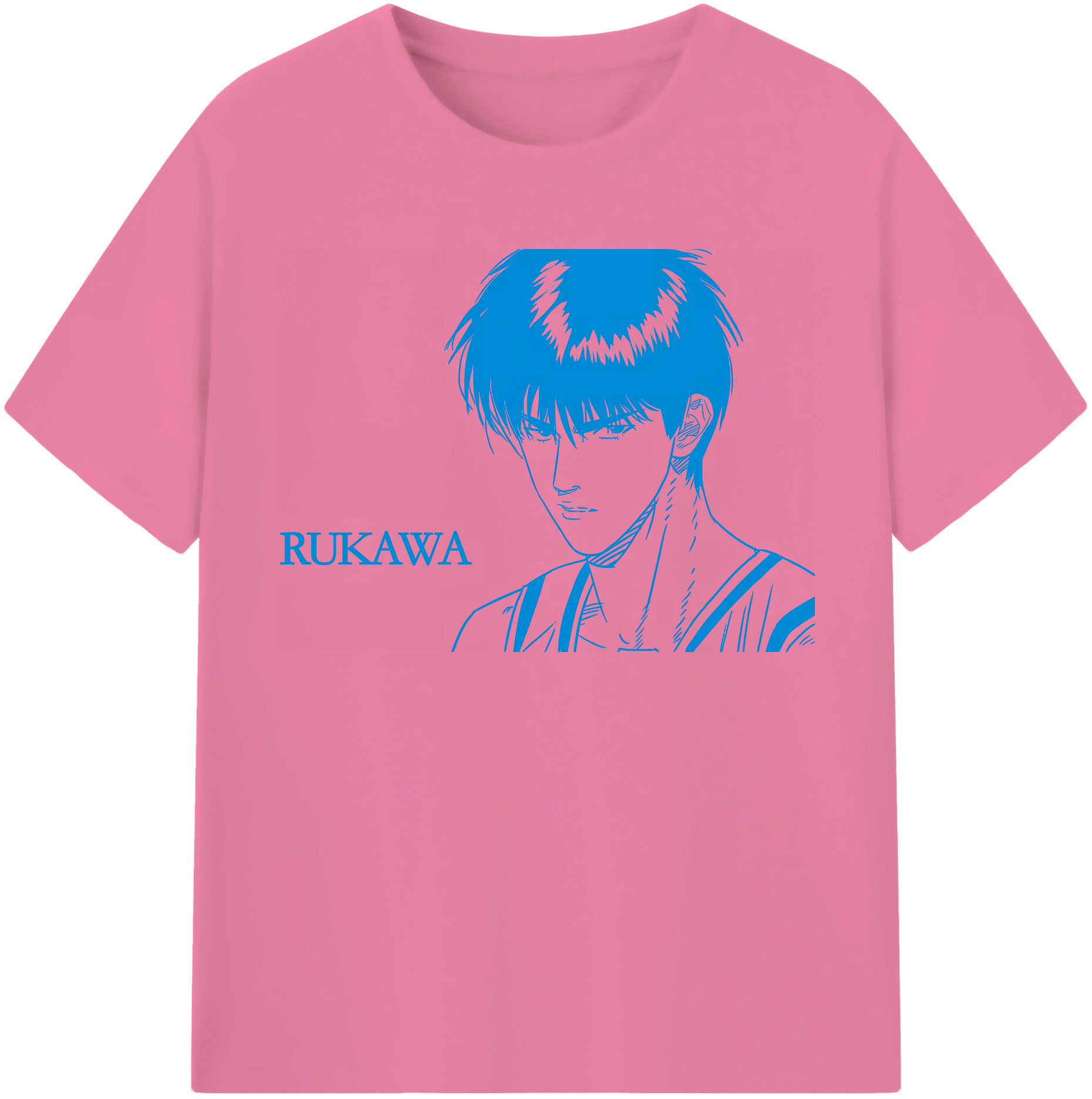 SLAM DUNK／スラムダンク 綿100％半袖Tシャツ（フロントプリント）